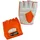 Best Body Nutrition Power Handschuhe, orange – Größe S – Fitness Handschuhe mit komfortablem, gepolstertem Innenhandleder – Atmungsaktiv – Nylon Handrücken, für Training, Gym, Gewichtheben