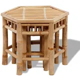 vidaXL Gartenhocker 3 Stk. Bambus
