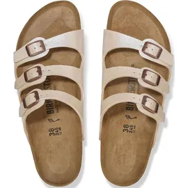 Birkenstock Damen Pantolette Florida Graceful schmal Beige, 37 - 37