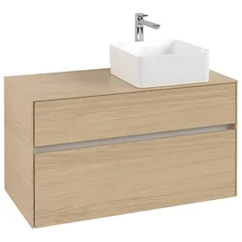 Villeroy & Boch Collaro Waschbeckenunterschrank 100 x 55 cm Nordic Oak
