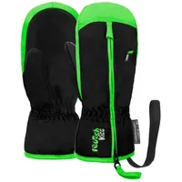 Reusch Skihandschuhe Ben Mitten GRÜN|SCHWARZ|fluoreszierendes Grün 110-116cm 5-6J