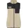 Oxmo Fleeceweste beige S