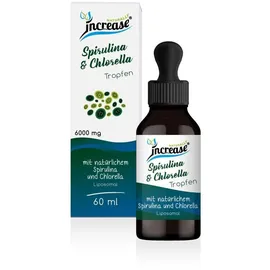 increase naturally Liposomale Spirulina & Chlorella Tropfen 180 ml