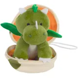 IDENA Plüschdino im Ei, 13cm