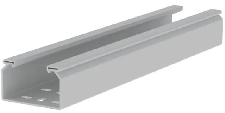 Unex Kabelbahn gelocht grau 66100-48