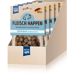 NutriQM Fleisch Happen Rind 5x 100g