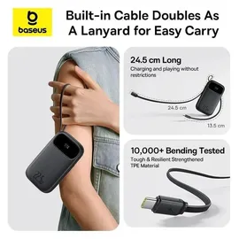 Baseus Powerbank 20000mAh 22.5W USB-C, Lightning) Schnellladegerät
