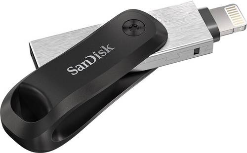SanDisk iXpandTM Flash Drive Go USB-Zusatzspeicher Smartphone/Tablet Schwarz, Silber 256GB USB 3.2