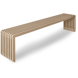 HKliving - Slatted Bank 160 cm, sand