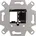 Merten UP-Montageadapter 2-fach Keystone sw MEG4580-0001