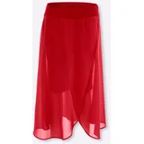 Sieh an! A-Linien-Rock in erdbeere | Gr.: 52