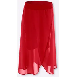 Sieh an! A-Linien-Rock in erdbeere | Gr.: 52