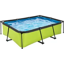 EXIT TOYS Lime Pool 220 x 150 x 65 cm inkl. Filterpumpe