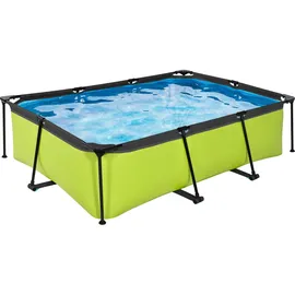 EXIT TOYS Lime Pool 220 x 150 x 65 cm inkl. Filterpumpe