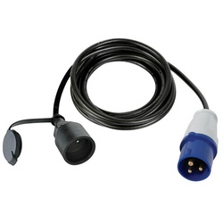Perel Kabel - Kupplung Auf Cee-Stecker - 3 M - Stecker-Typ E (Französisches System)