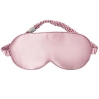 YUNCHI 100% Schlafmaske Seide Frauen Damen Herren Bequem Bio Satin Schlafbrille Silk Sleeping Eye Mask Augenmaske 19 Momme Reine Maulbeerseide Stoff Augenbinde Zum Schlafen (Rosa)