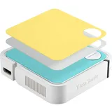 Viewsonic M1 mini, 120 ANSI Lumen, LED, WVGA (854x480), 500:1, 609,6 - 2540 mm (24 - 100"), 0,64 - 2,66 m - Weiß