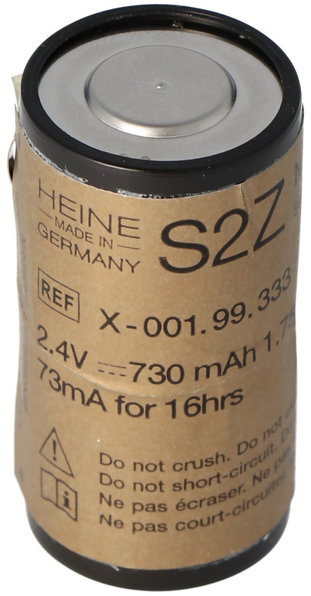 Original Heine S2Z Akku X0199333 NiMH Akku 2,5 Volt 650mAh