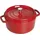 Staub Cocotte 24 cm rund kirschrot