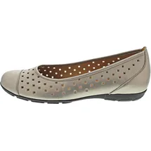 Gabor Damen Klassische Ballerinas, Frauen Ballerinas,Ballerina-Schuhe,Ballett-Schuhe,Ballet-Flats,flach,Ballerinen,Mutaro (Mocca),35 EU / 2.5 UK - 35 EU