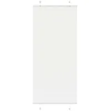 vidaXL Plissee Weiß 95x200 cm Stoffbreite 94,4 cm Polyester