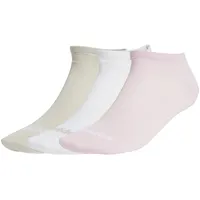 Adidas Thin Linear Low-Cut Socken, 3 Paar White /
