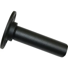 GARDINIA Träger Industrial Home für Gardinenstange Ø 25 mm Schwarz 10 cm