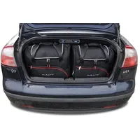 Kjust Dedizierte Reisetaschen 4 stk kompatibel mit SAAB 9-3 CABRIO II 2002-2015