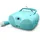 Muse M-203 KB CD-Player und FM-Radio | für Jungen in blau | tragbar mit Griff | Aux-Anschluss | batteriebetrieben oder mit Netzkabel