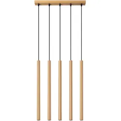 Pendelleuchten PASTELO 5L golden