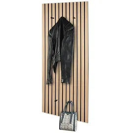 Sconto Garderobenpaneel Grace 50 x 125 cm Eiche