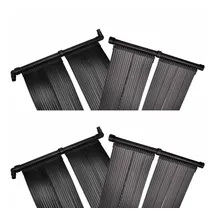 vidaXL Solar-Panel für Poolheizung schwarz 80x620 cm