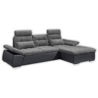 ED EXCITING DESIGN Ecksofa JAKARTA schwarz