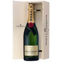 (126,16€/l) Moet & Chandon Champagner Brut Impérial Salmanazar in Holzkiste 12%