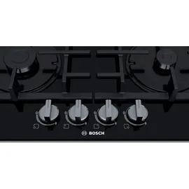 Bosch Herdset Bosch Backofen Schnellaufheizung + Gaskochfeld autark 60cm - Schwarz
