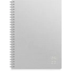Burde Publishing AB Kalender 26/27 A5 Textil Hellgrau