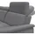 PLACES OF STYLE »Pareli, L-Form, 259cm,m. Recamiere, Echtleder, Kunstleder, Webstoff«, man. o. elektr. Relaxfunktion, USB/Kopfteilverstellg u. LED