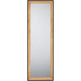 XXXLutz Mirrors & More Rahmenspiegel Bianka, Eiche Nachbildung/schwarz, 50 x 150 cm,