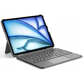 Inateck Hülle mit Tastatur für iPad 10/11 Generation, iPad Air 11" M3/M2, Pro 11 Schwarz