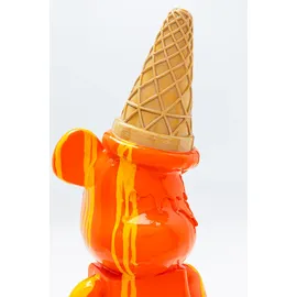 Kare Deko Figur Gelato Bear orange, 40cm