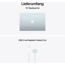 Apple MacBook Air M5 2026 15,3'' 24 GB RAM 1 TB SSD 10-Core GPU Himmelblau