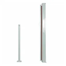 vidaXL Seitenmarkise 120 x 300 cm Braun Polyester