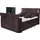 ed exciting design Dallas Boxspringbett 180x200 cm , inkl. Topper, LED-Beleuchtung, motorisierter TV-Halterung lila