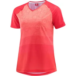 LÖFFLER W BIKE SHIRT COMPONENTS POPPY RED