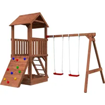 Palmako Spielturm JESPER SET 3 361 x 304 x 314 cm Braun