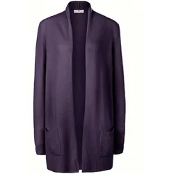 Cardigan aus 100% Schurwolle Peter Hahn lila, 38