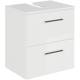 Pelipal 4005 Fokus Hochschrank 48,1 cm Lack polarweiß Spanplatte