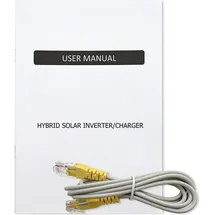 Qoltec Hybrid Off-Grid Solar Wechselrichter 3500W 24V MPPT BMS WLAN