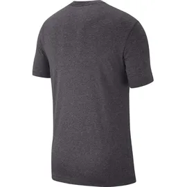 Nike Sportswear T-Shirt Herren dk grey heather/black/white S