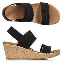 SKECHERS Damen-Sandale Beverlee-Sheer Luck Mesh Luxe Foam®-Fußbett